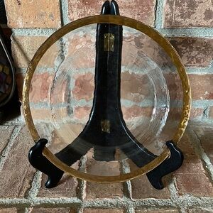 10 Strawberry Street Alpine Gold Side Plates Set of 2